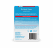 Back view of Flexitol Lip Balm Original 3 Pack packaging showing product information, ingredients, and barcode
