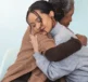 Two people hugging - understanding eczemas impact on mental health by Flexitol