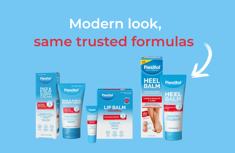 flexitol brand refresh announcement homepage image